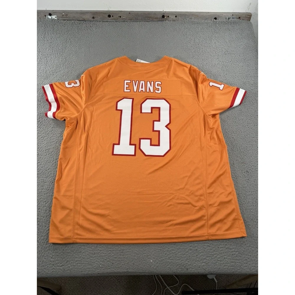 Nike Vapor Fuse Tampa Bay Buccaneers Mike Evans Creamsicle NFL Jersey 3XL $175
